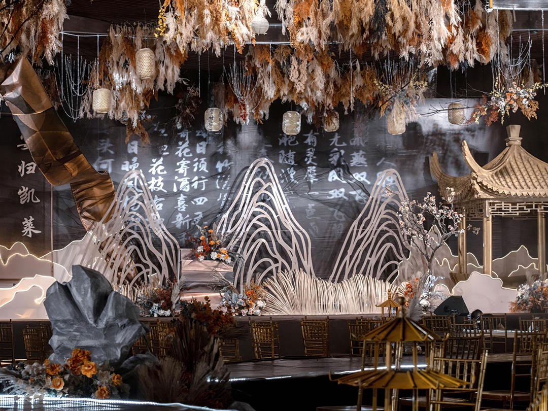 好评如潮|中式婚礼场布+主持人+摄像师