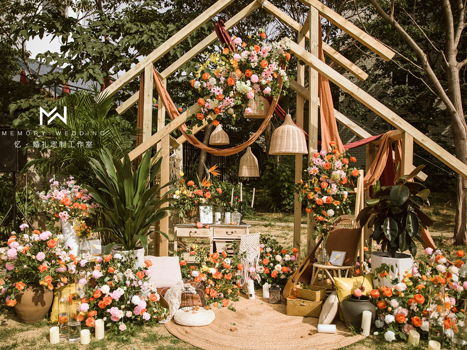 微醺了岁月 · 清新田园风草坪婚礼