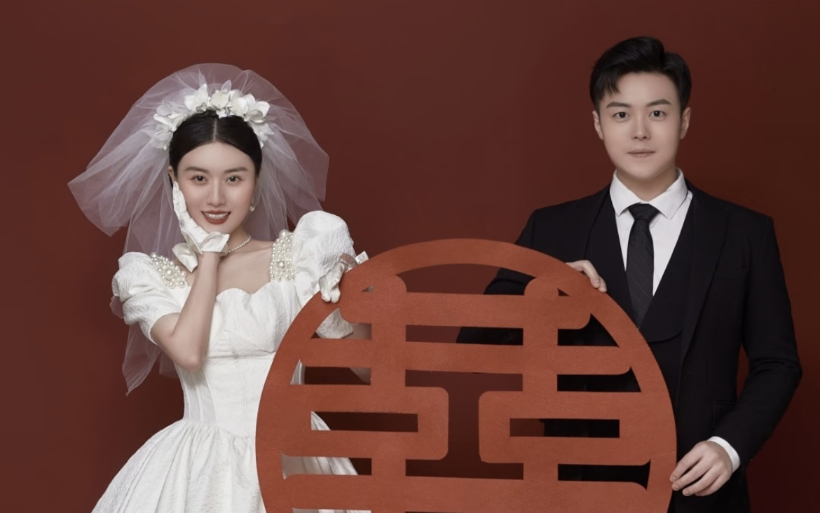 轻复古喜嫁婚纱照