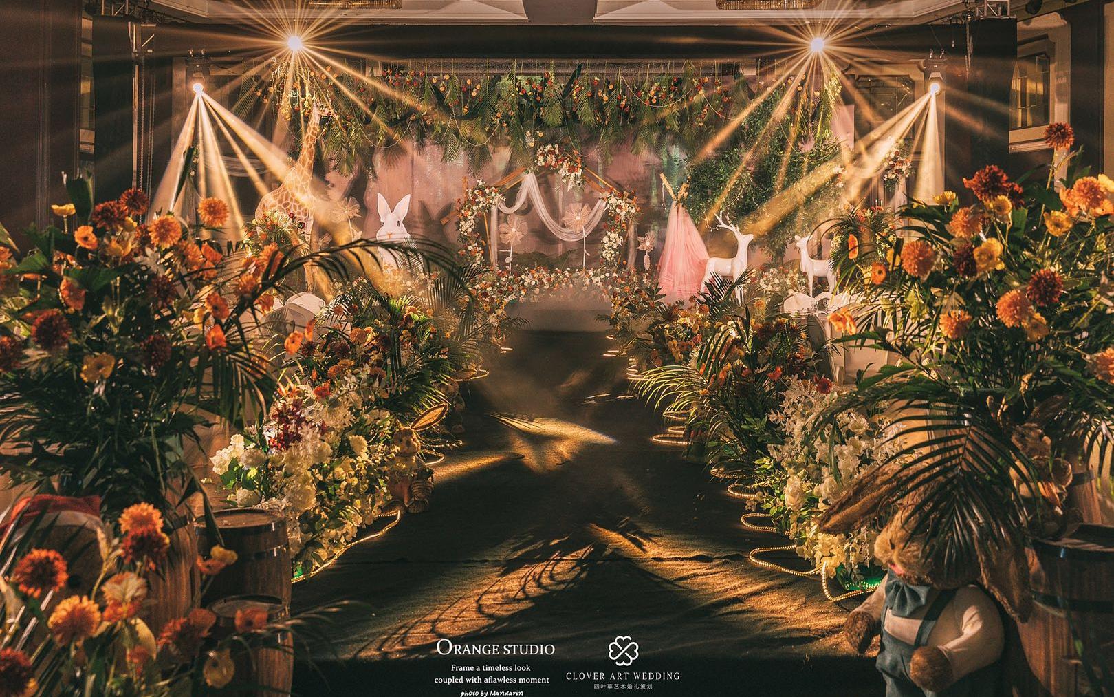 【四叶草婚礼】童话森系案例分享