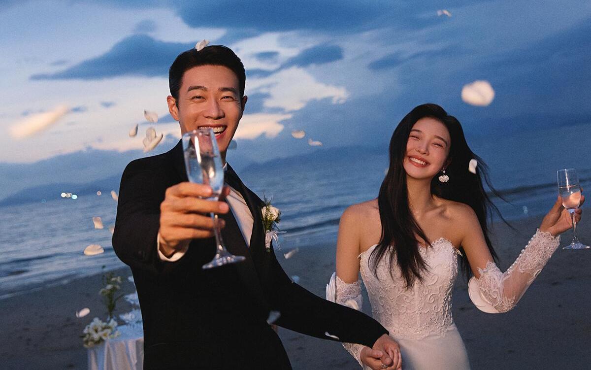 毫無抵抗力！！藍(lán)調(diào)海景婚紗照氛圍美到淪陷