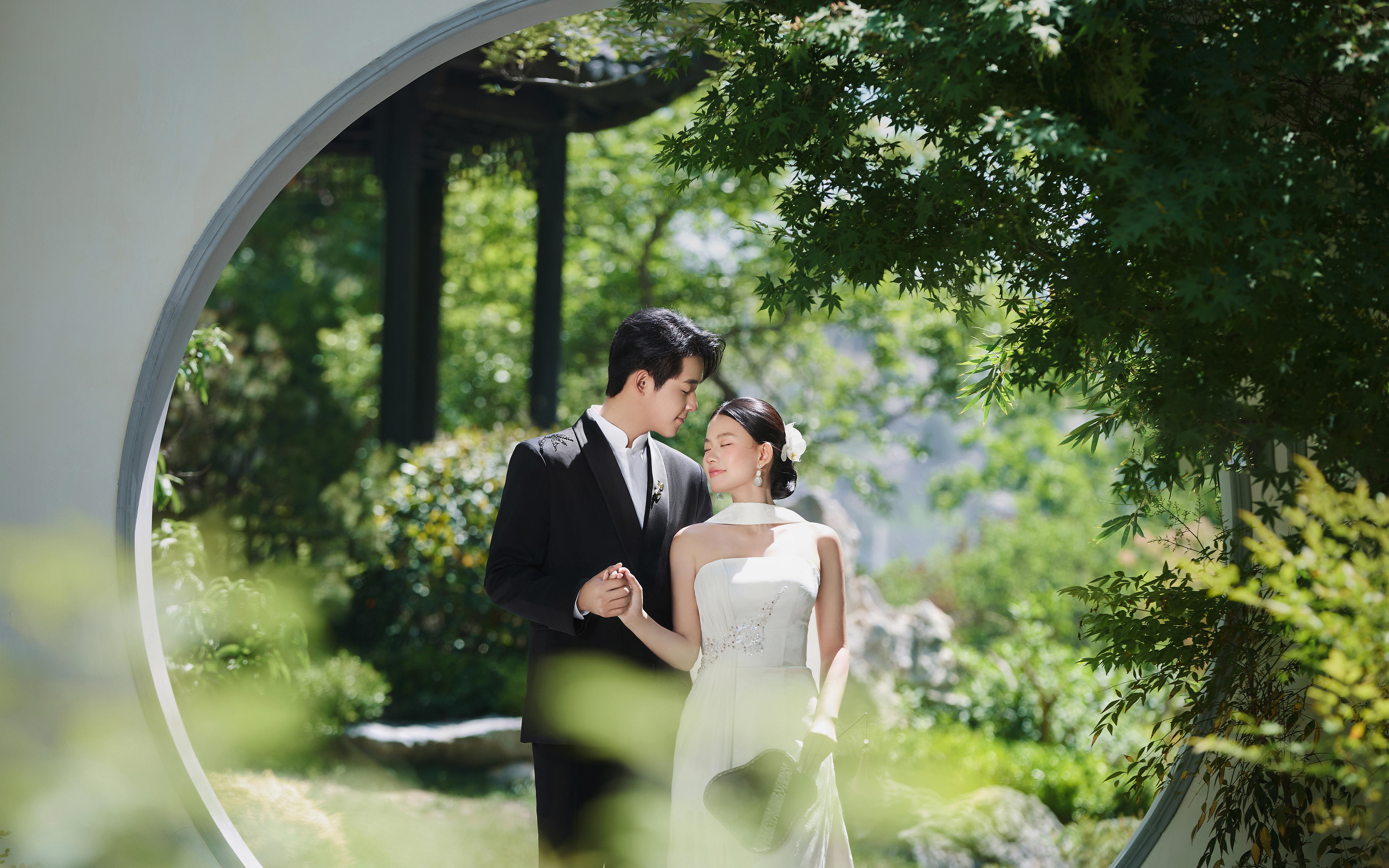 国风园林婚纱照