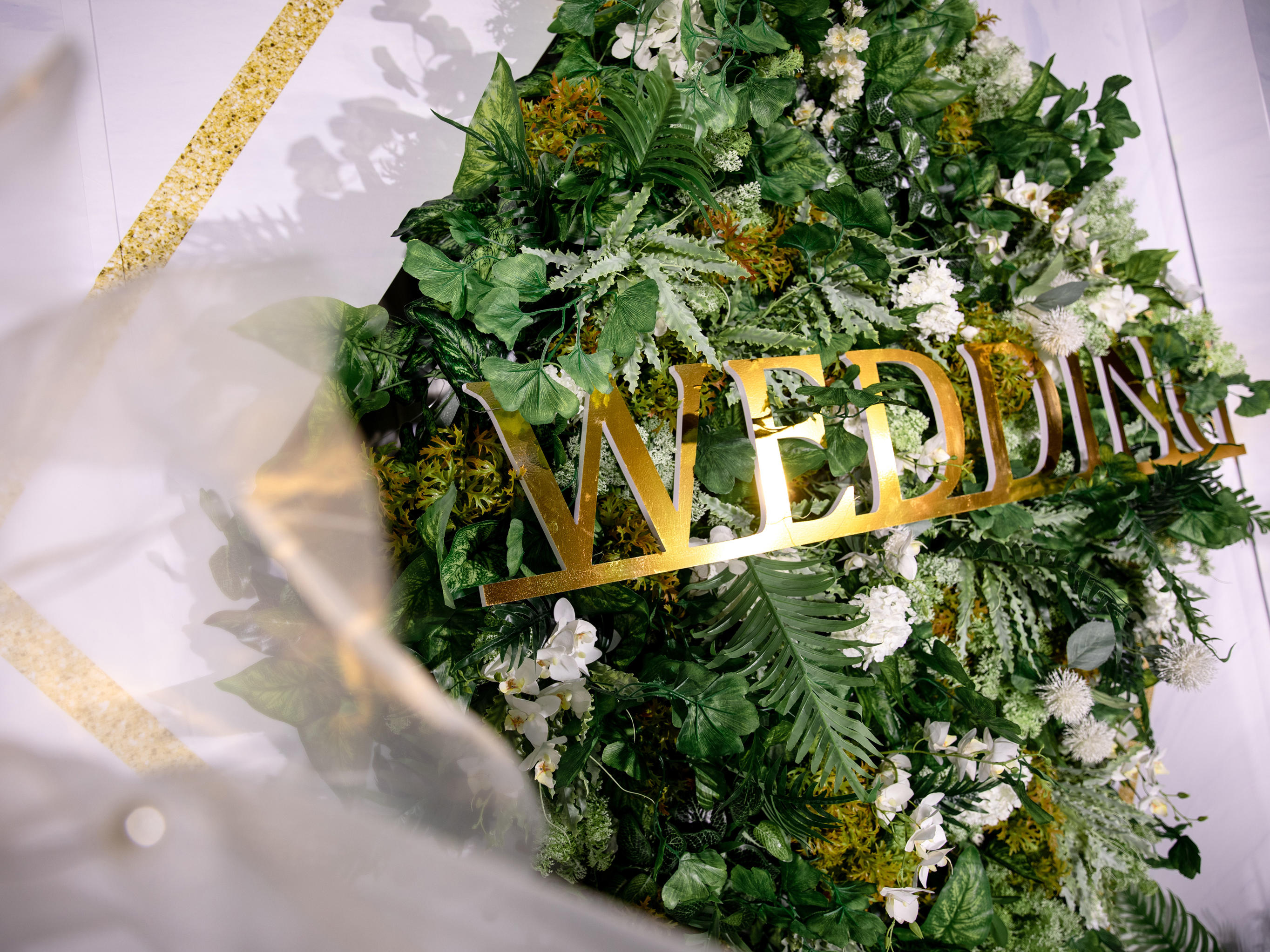 茶里策划|高级感极简风白绿婚礼