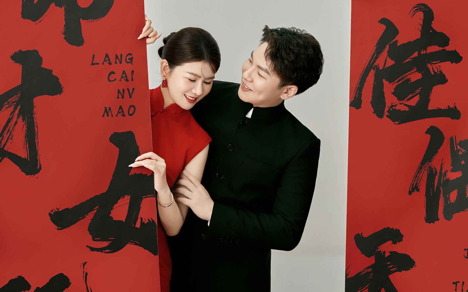 官宣啦??我的新中式婚紗照全家都在磕