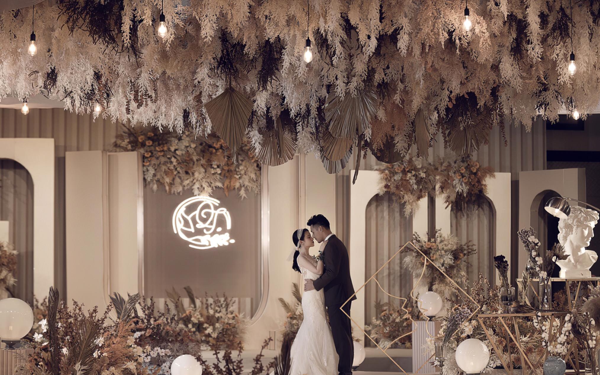 【乐芙婚礼】奶茶香槟色轻奢婚礼