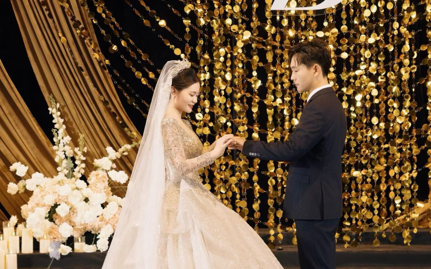 黑金鎏金风（也叫老钱风/盖茨比风）的婚礼✨