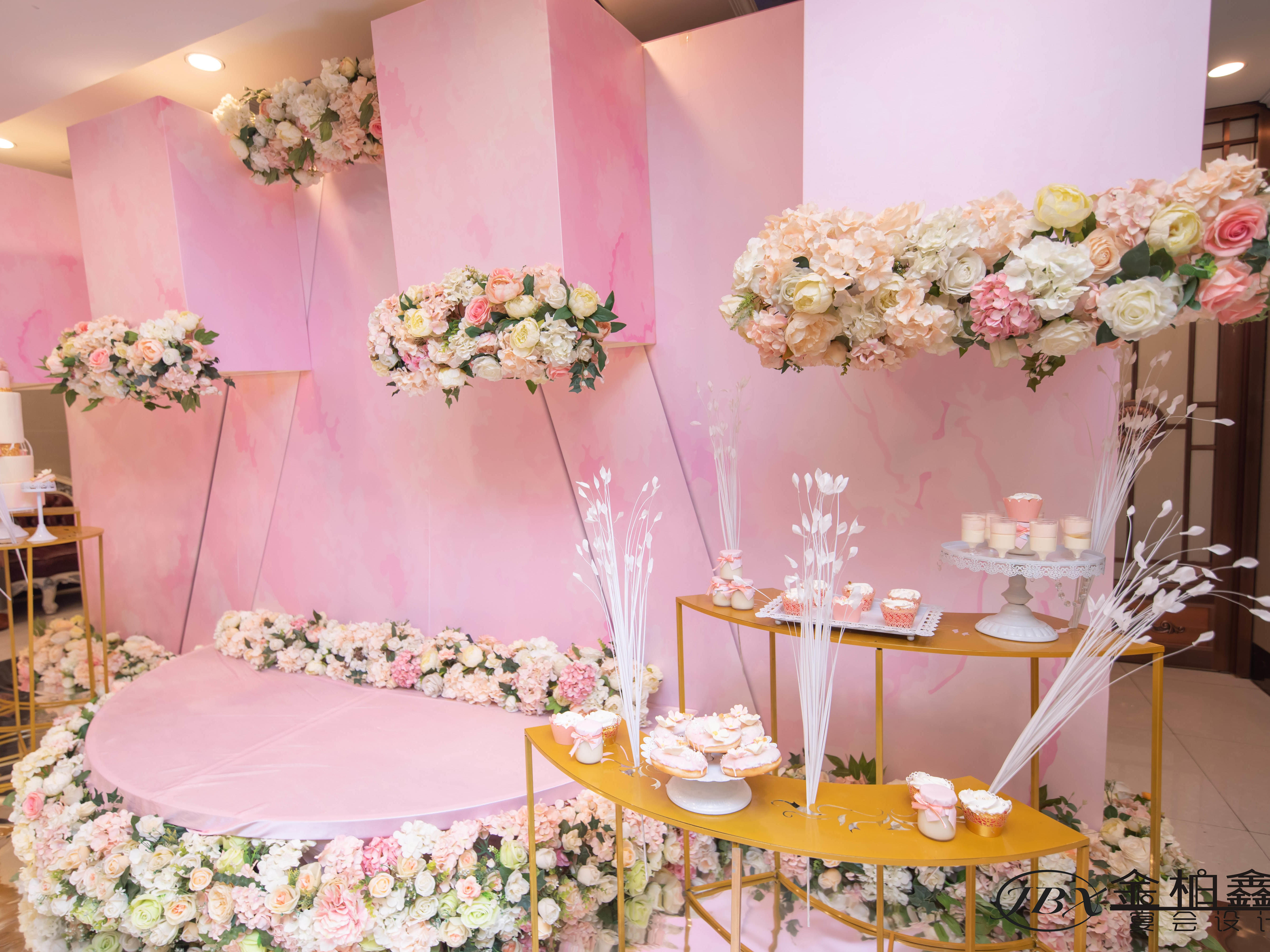 2019 上古 国宴厅 粉色宴会设计