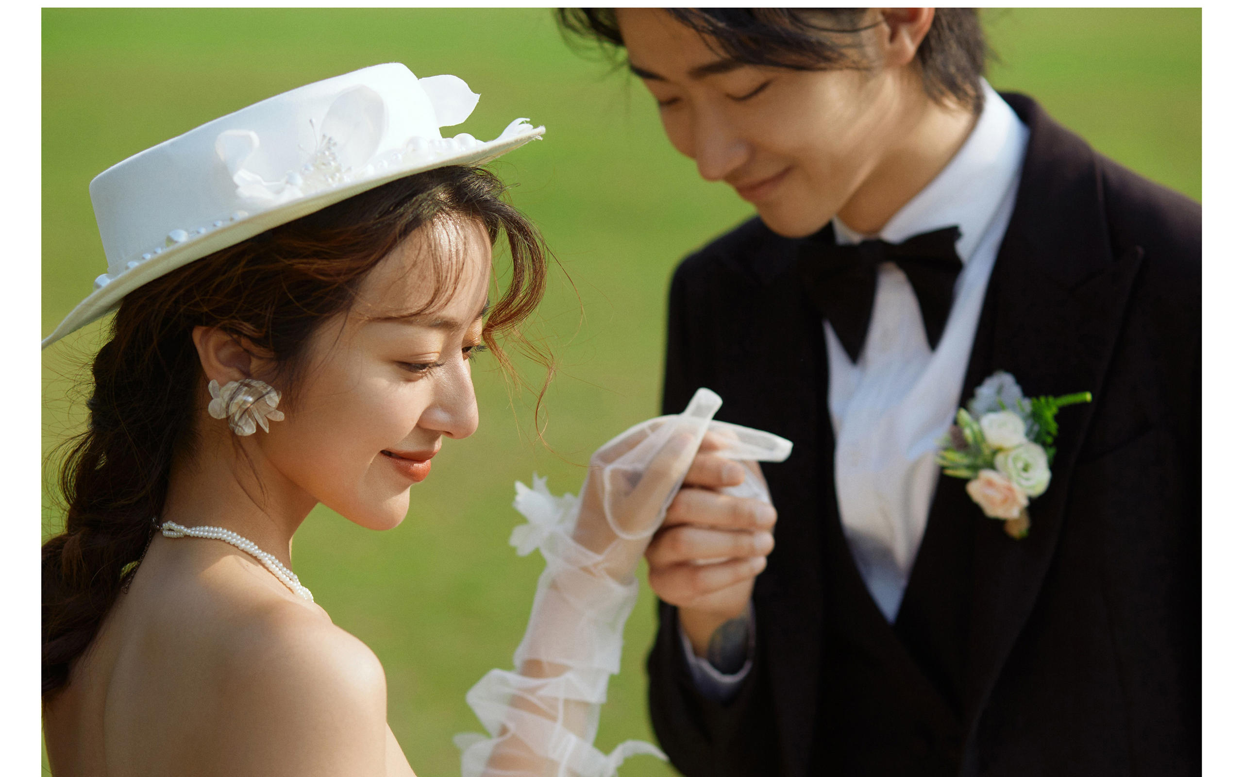  【樸詩紀旅拍】客片欣賞 綠地婚紗照
