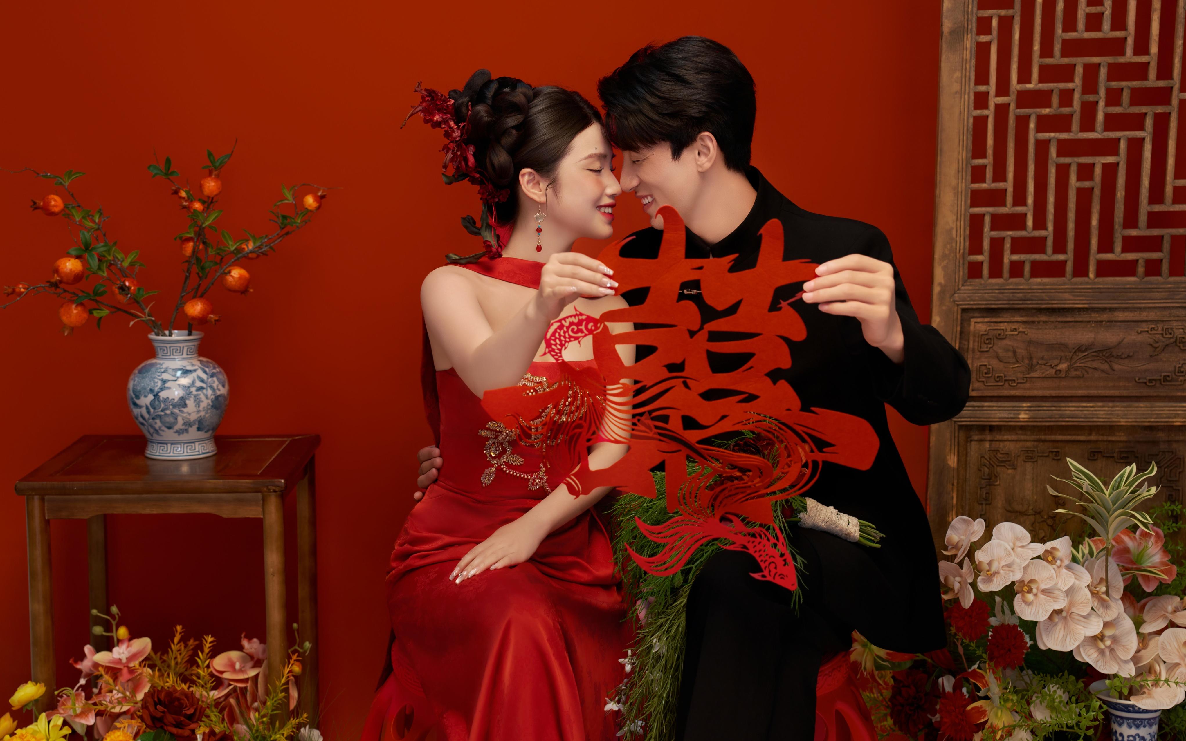 【禧上眉梢】又乖又甜的新中式婚纱照