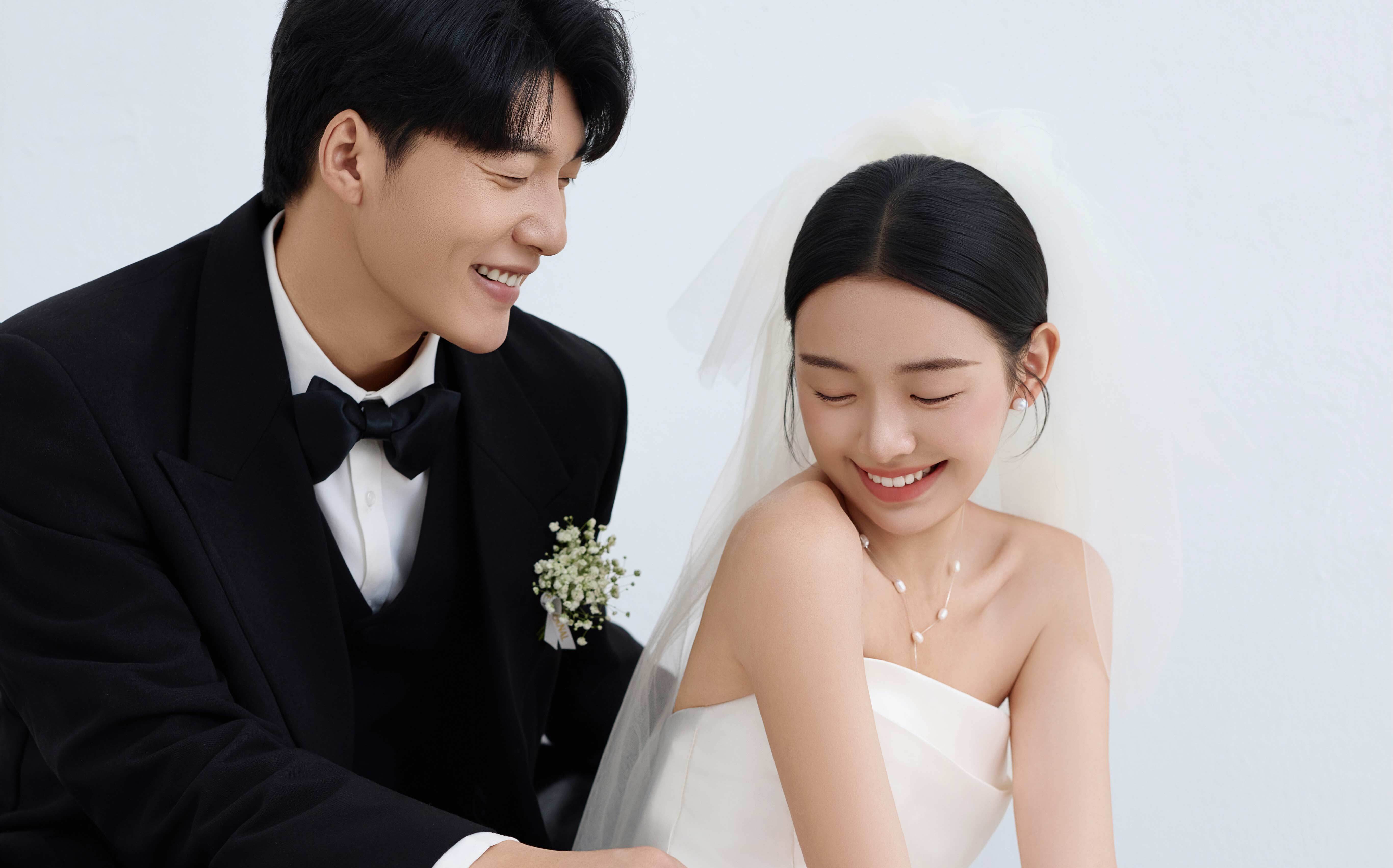 温柔又百搭的满天星婚纱照终于被我拍到啦