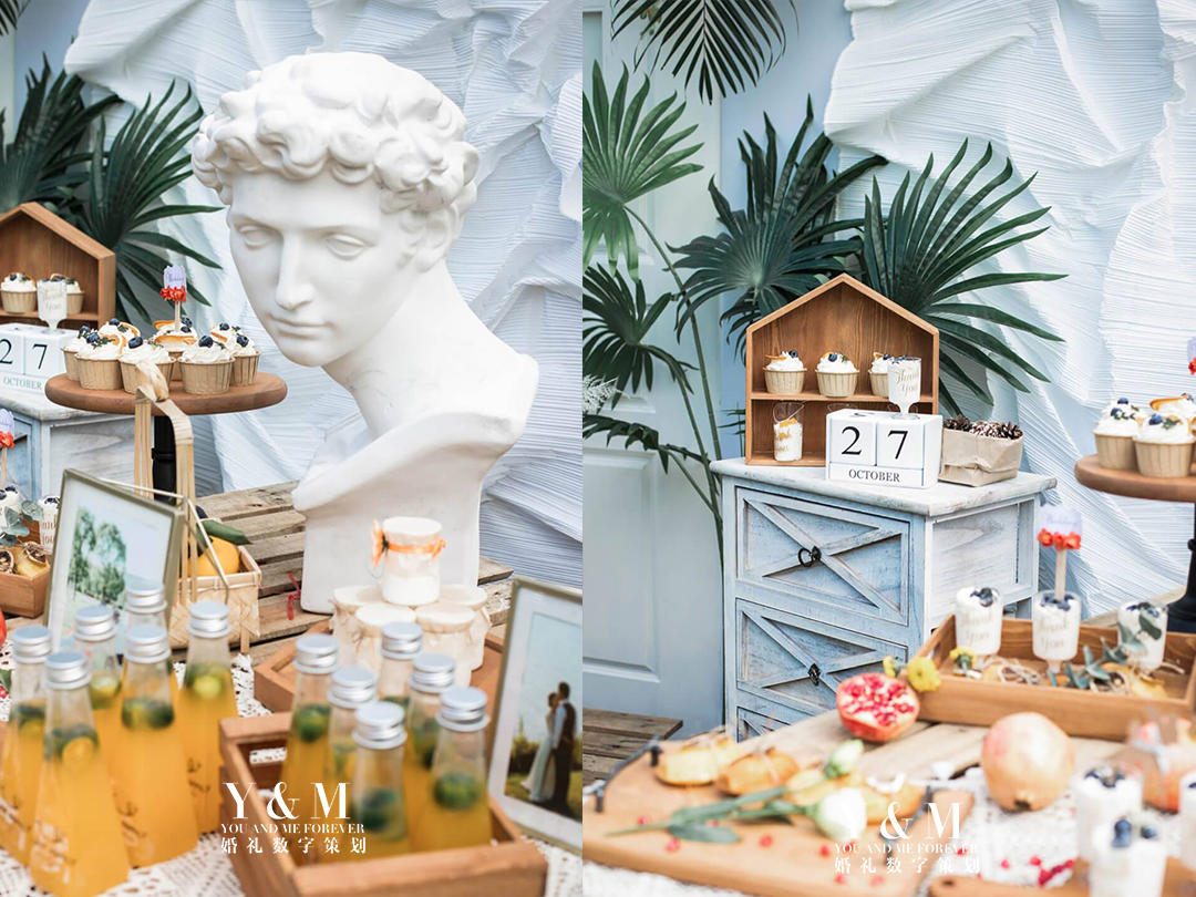 YAM婚礼 | 清新白绿户外草坪婚礼