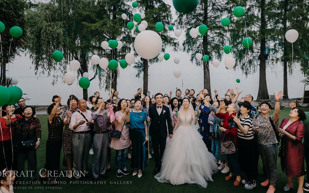 【希维亚婚纱礼服】真实客人婚礼现场照