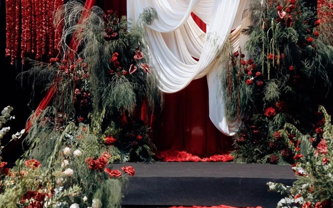 中式婚礼布置，浪漫与传统的完美结合