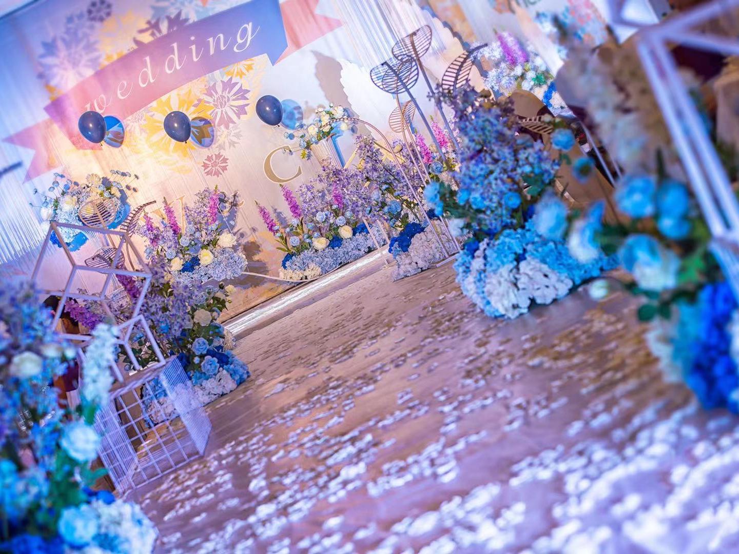 【茂林】蓝紫色小清新婚礼