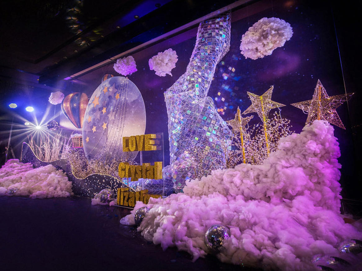 【格调·雅】紫色星空唯美浪漫婚礼定制—Star