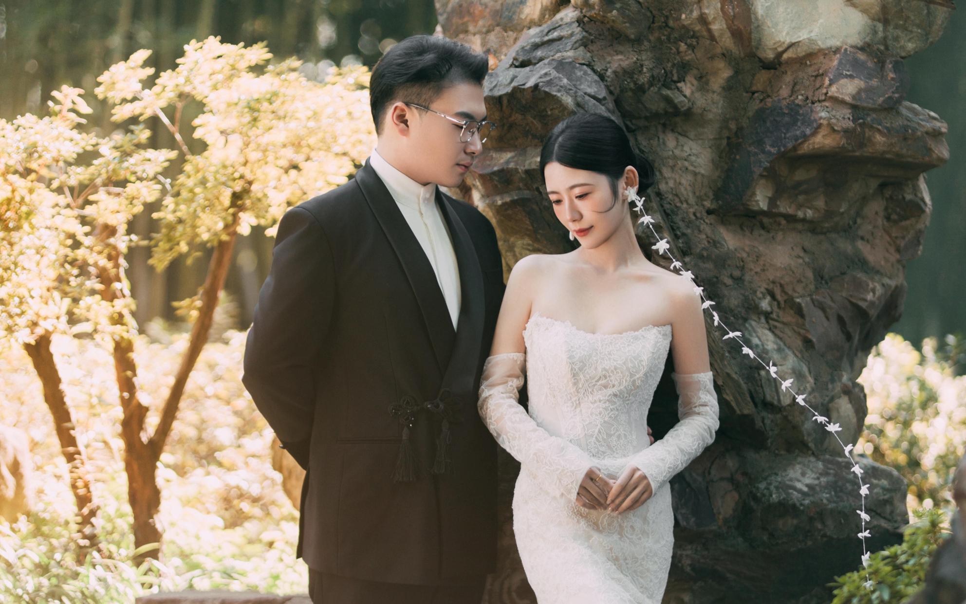 园林系列客片欣赏！石家庄婚纱照推荐商家！