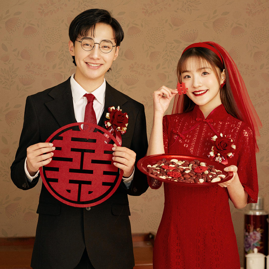 【中式喜嫁】8服8造+服装场景任选+全程一对一