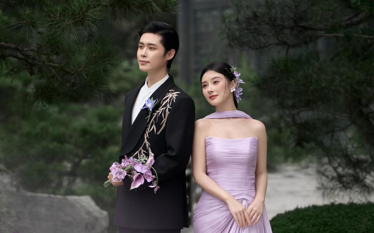 十光堇 |  新中式婚纱照，以花为骨🌸以风为韵