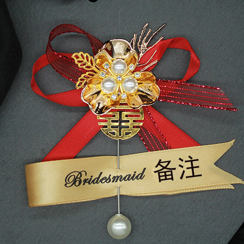 新款手腕花新娘姐妹团高级感超仙手花婚礼结婚韩式森系伴娘团手环