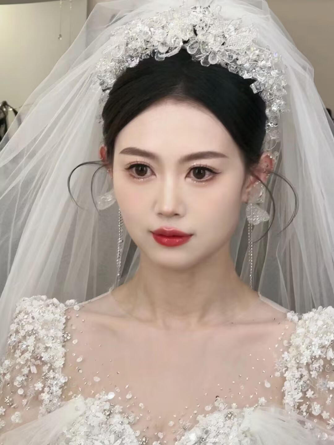 老公说我超美的｜甜美韩系新娘跟妆