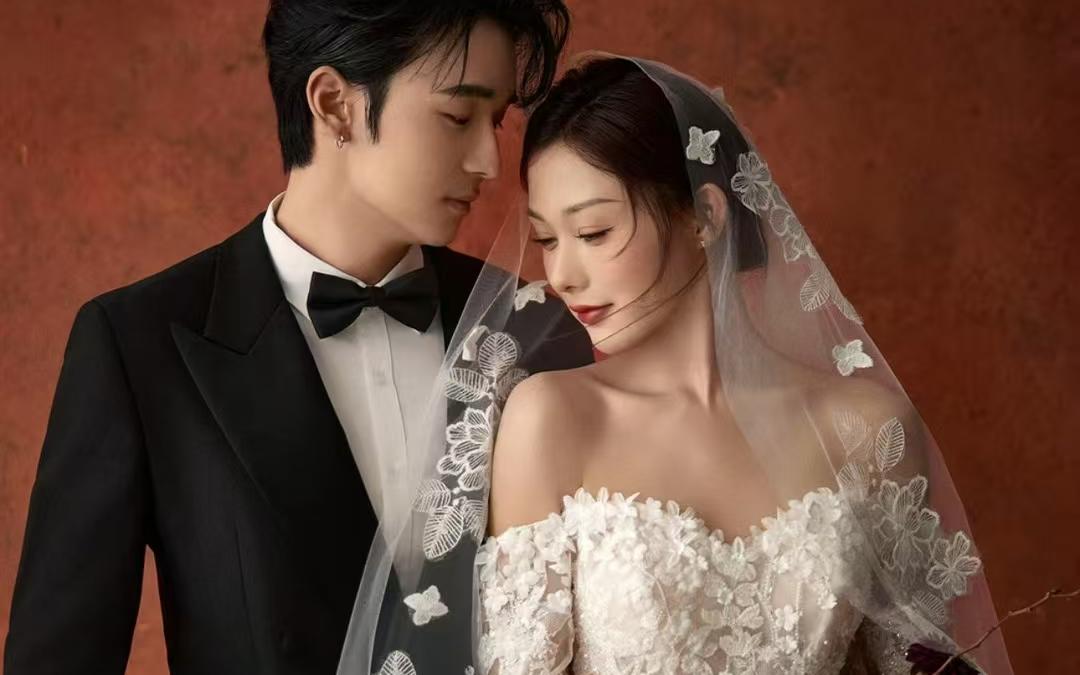 复古浪漫婚纱照