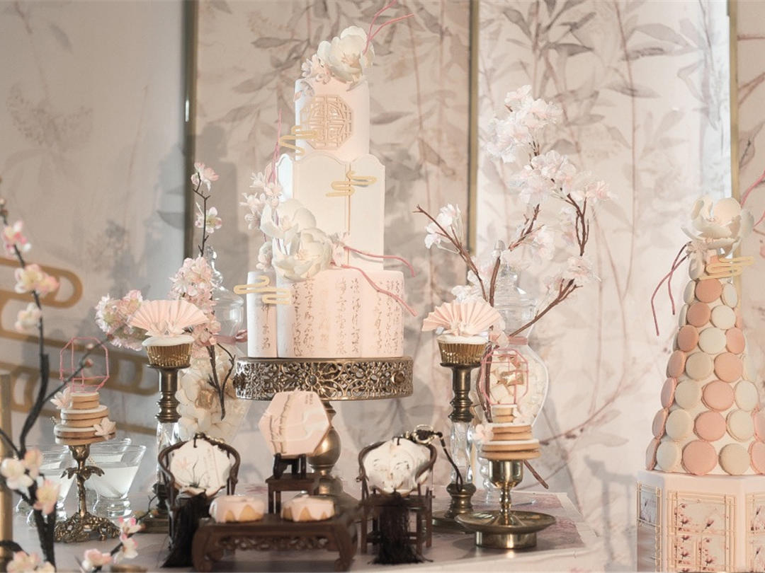 《江南》香槟色系新中式婚礼