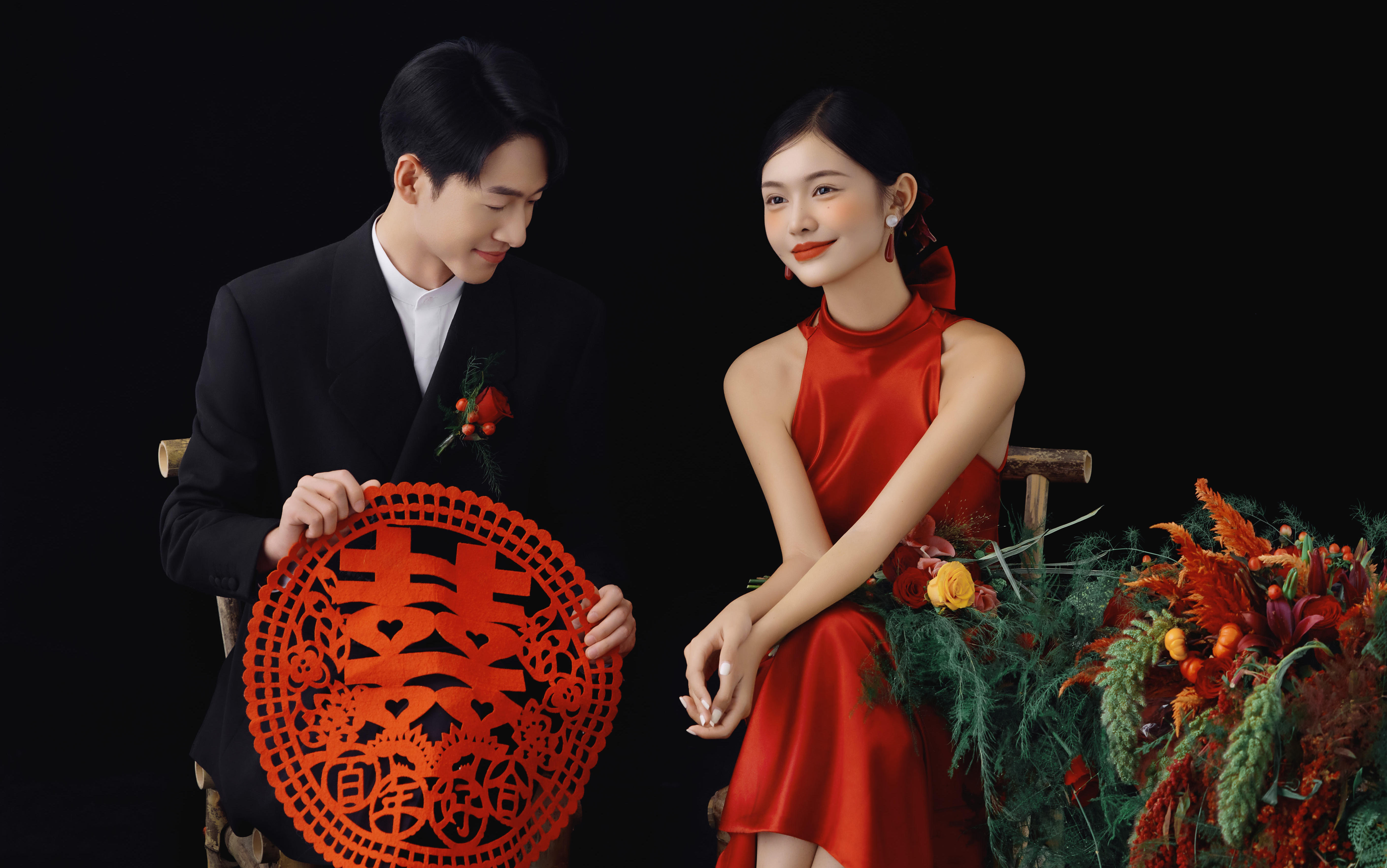 红囍相伴