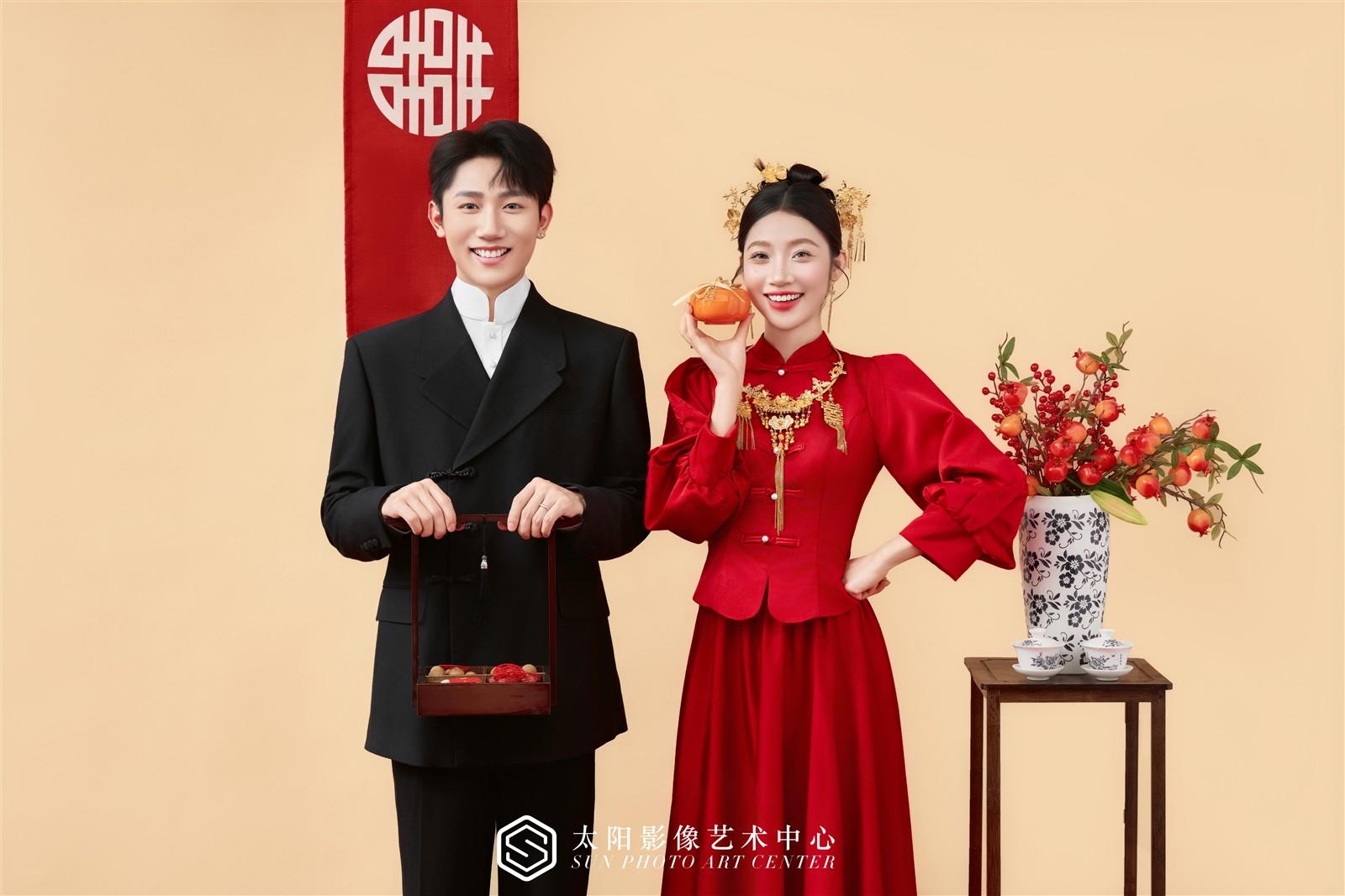 囍结良缘，共赴白头