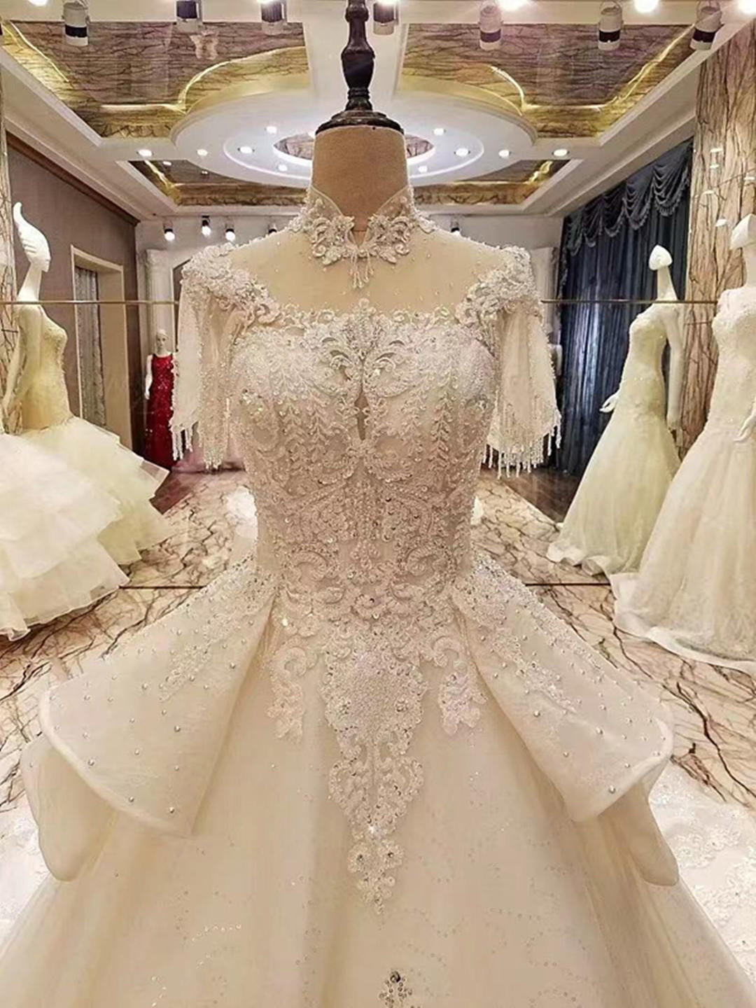 【特惠大促】新款婚纱礼服租赁4件组