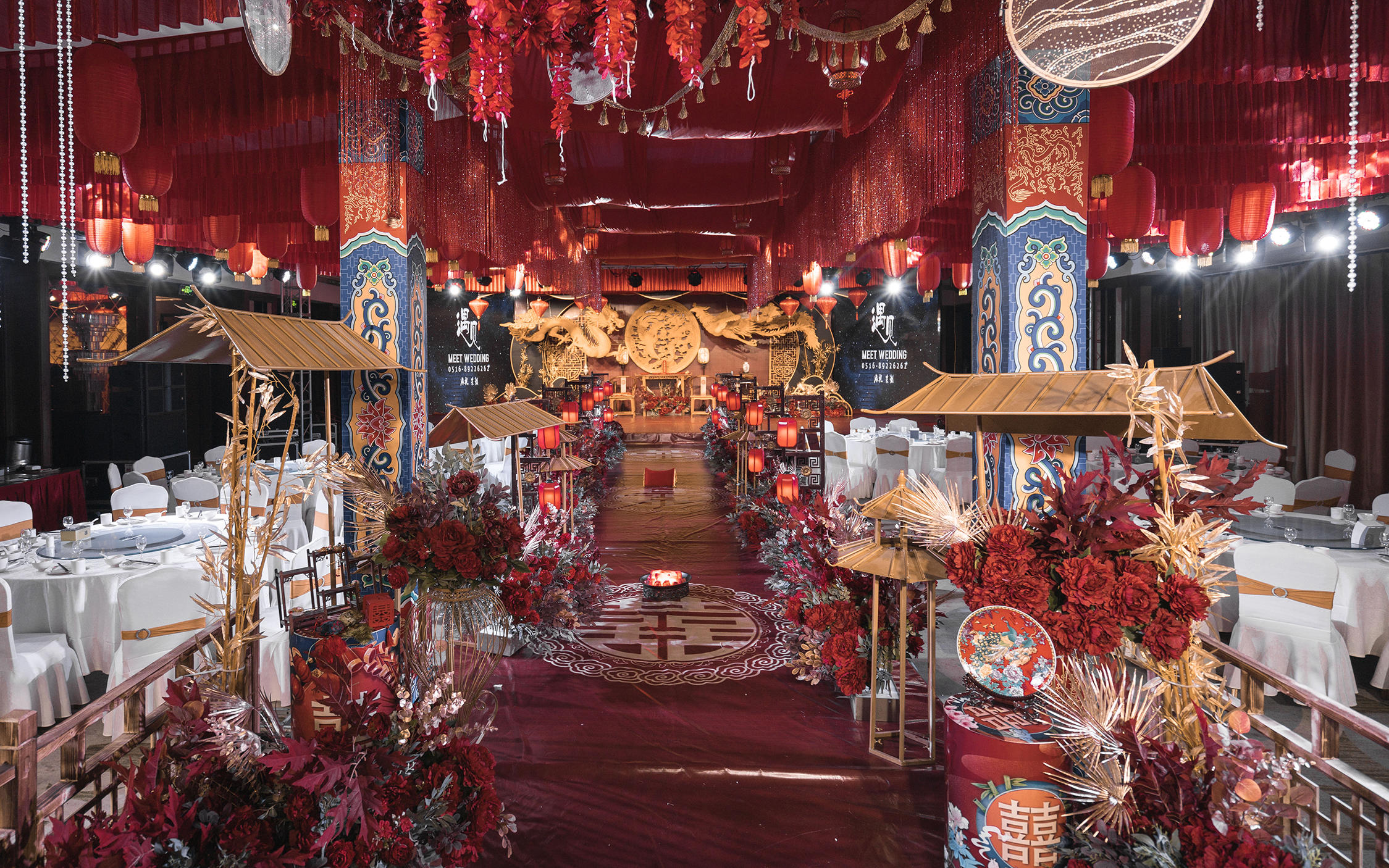 囍禾婚礼-酒店中式婚礼场景