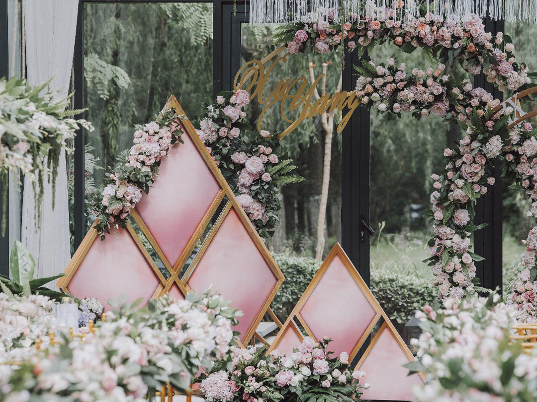 【一价全包】创意轻松婚礼派对|轻奢定制礼堂婚礼 