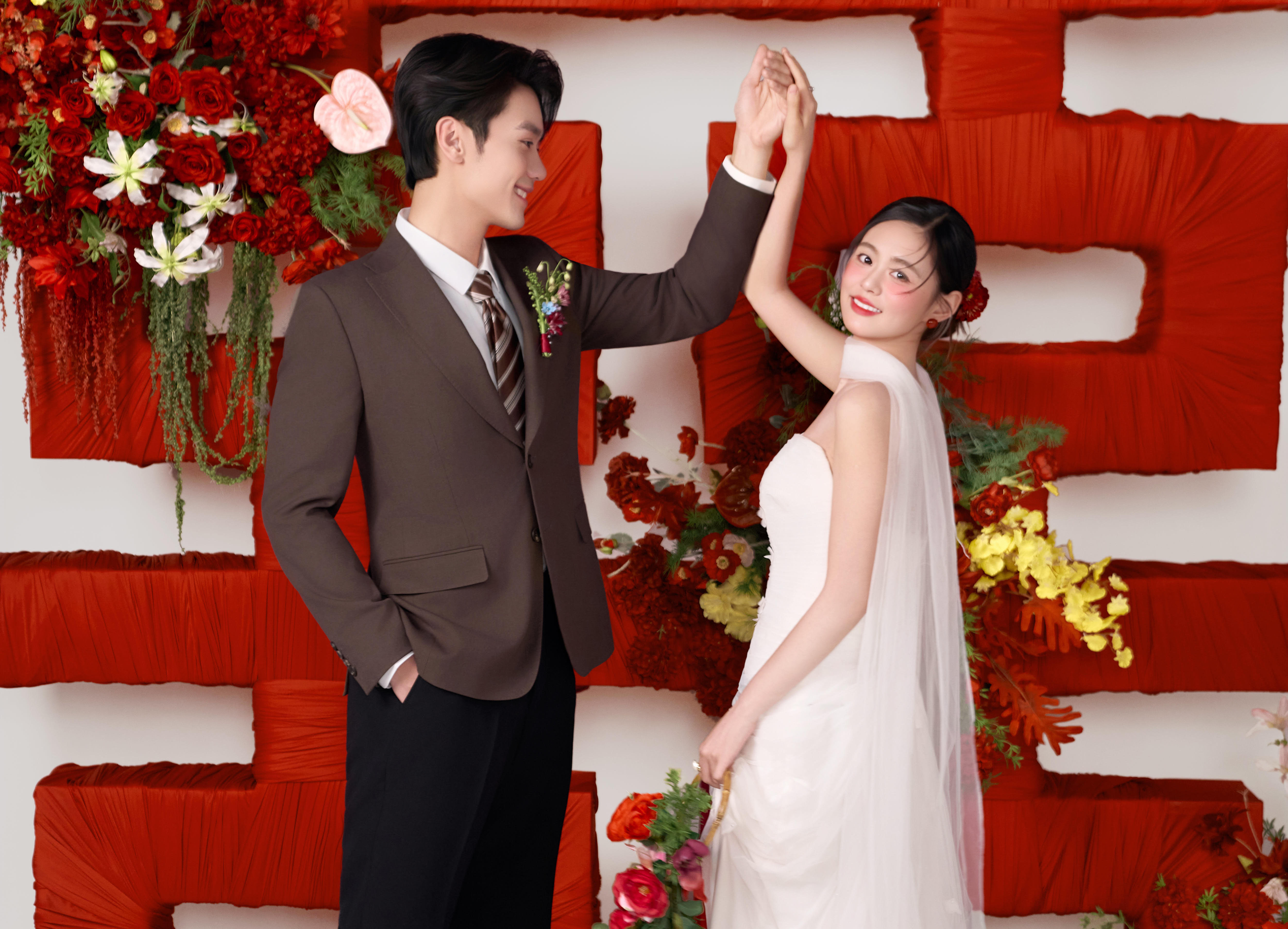 全程撒糖❤️喜嫁风婚纱照这样拍甜度超标啦