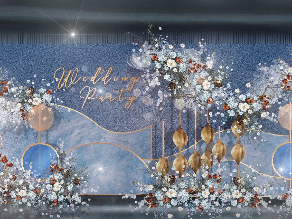 【美慕MEMO婚礼】《蓝色挚爱》主题婚礼