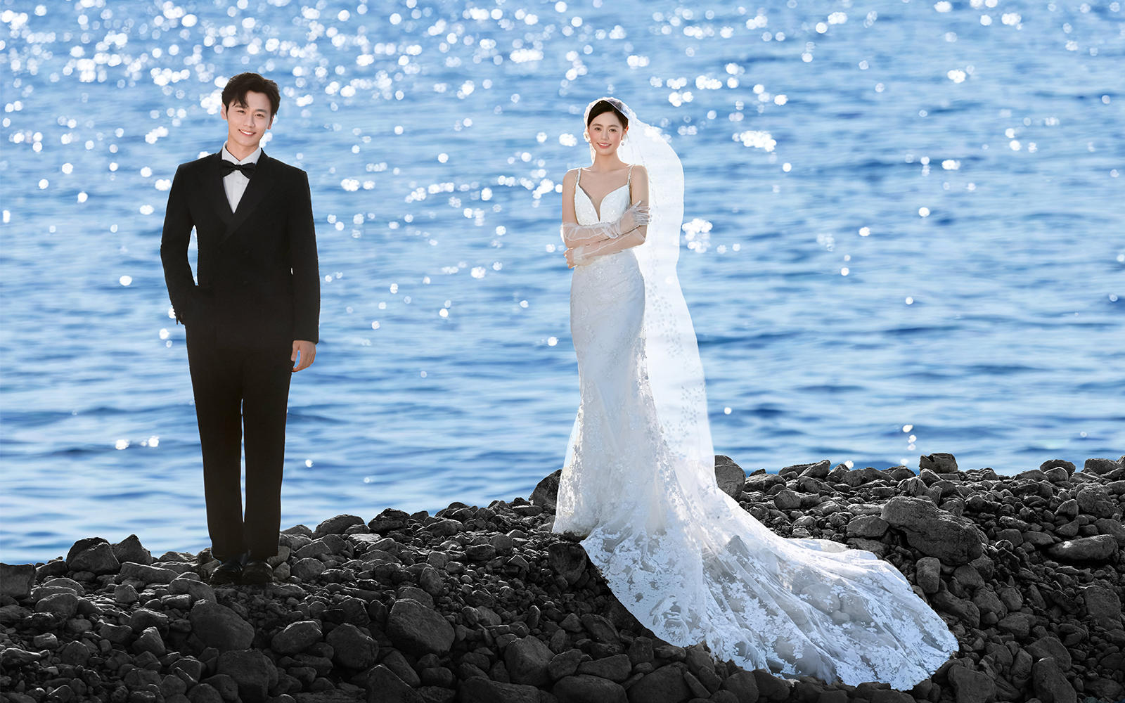 【打卡必拍】江景婚纱照