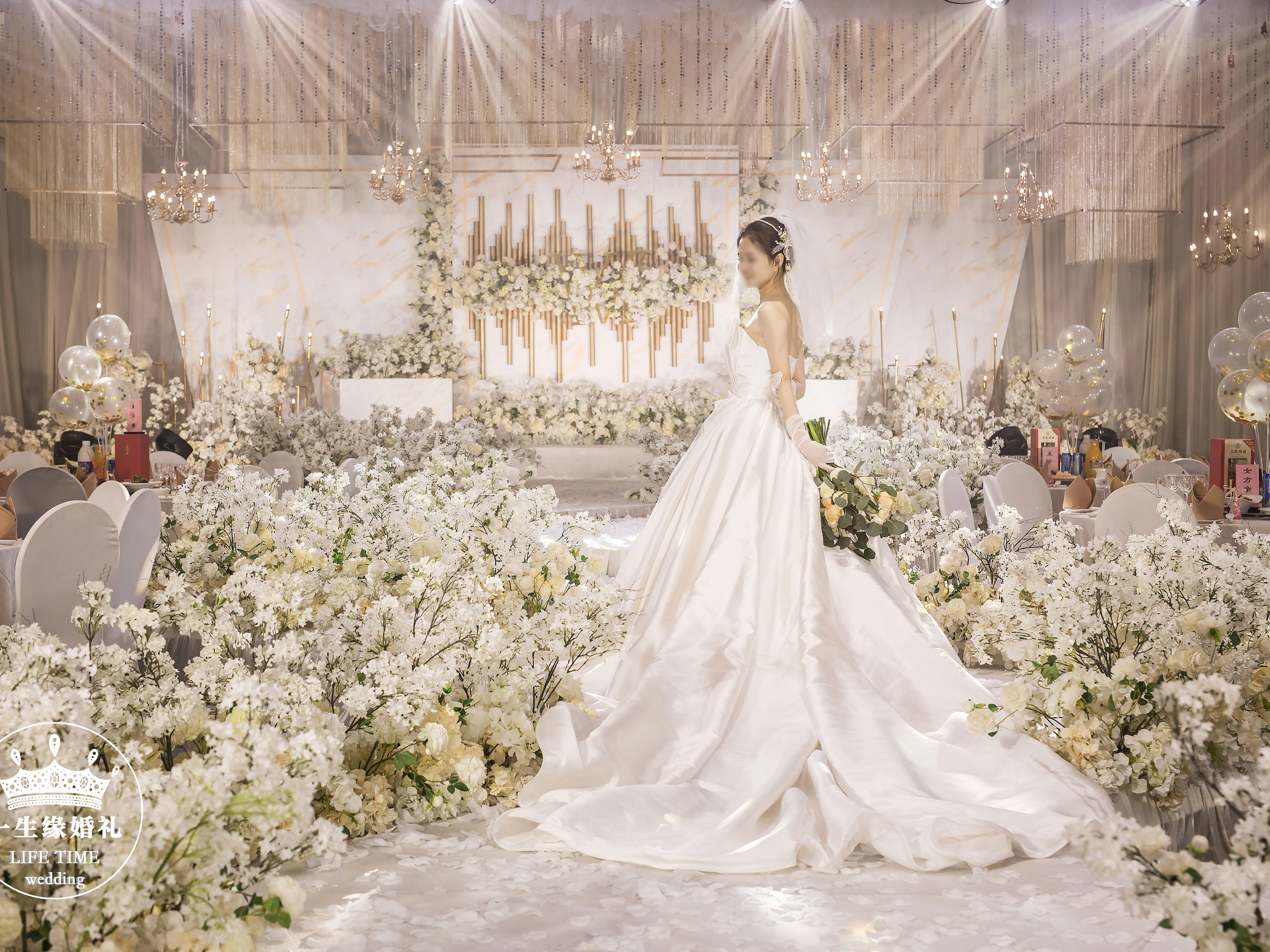 香槟白梦幻婚礼 LIFE TIME一生缘婚礼