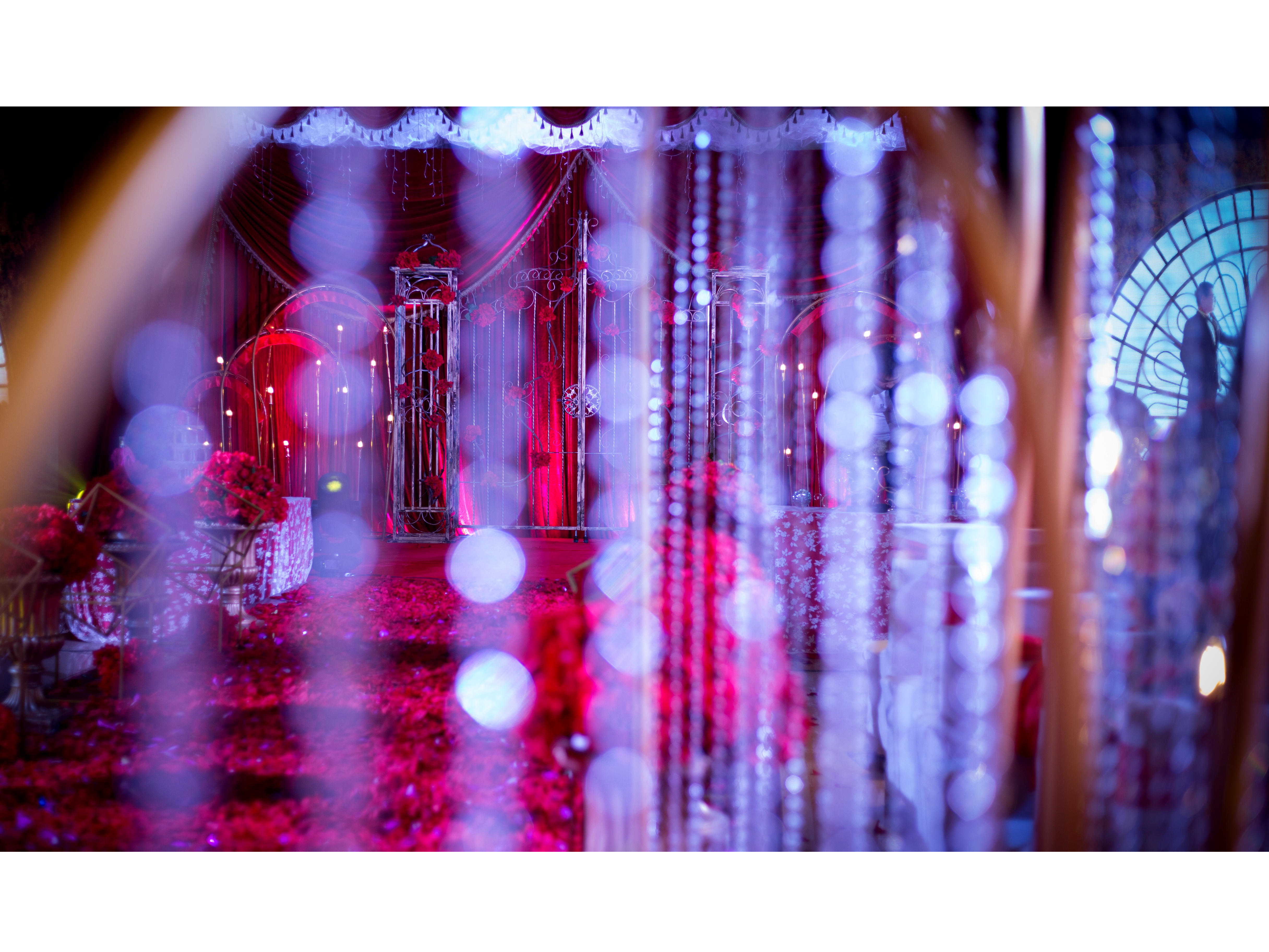 【媛媛婚礼】欧式复古轻奢浪漫红色婚礼