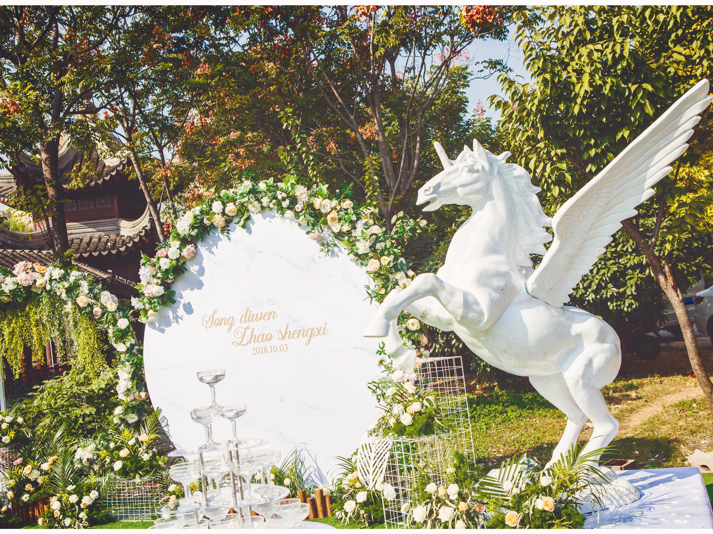 户外婚礼、美美哒小清新-枣庄印象