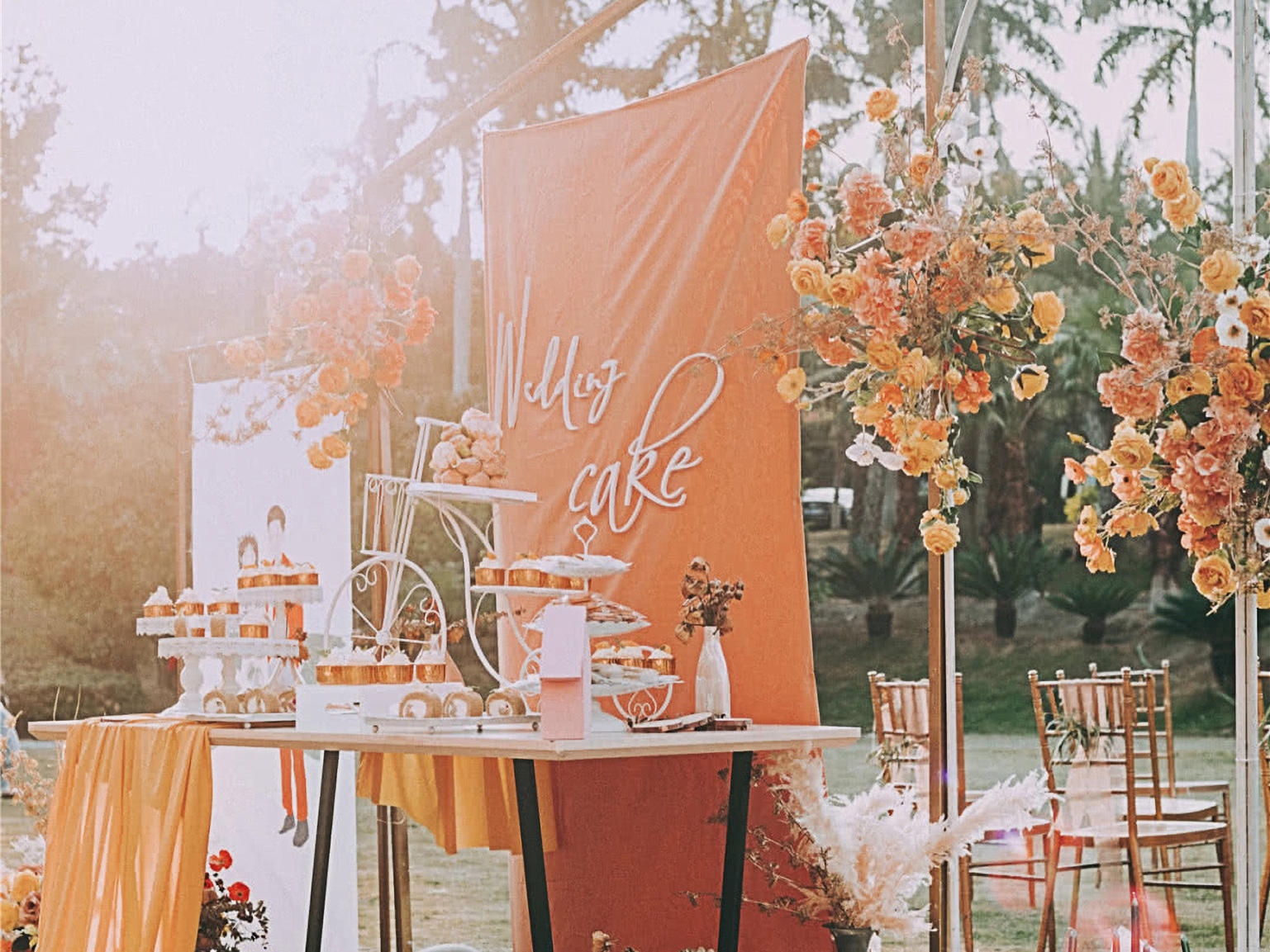 喜礼婚嫁/森系秋色户外婚礼/含主持摄像