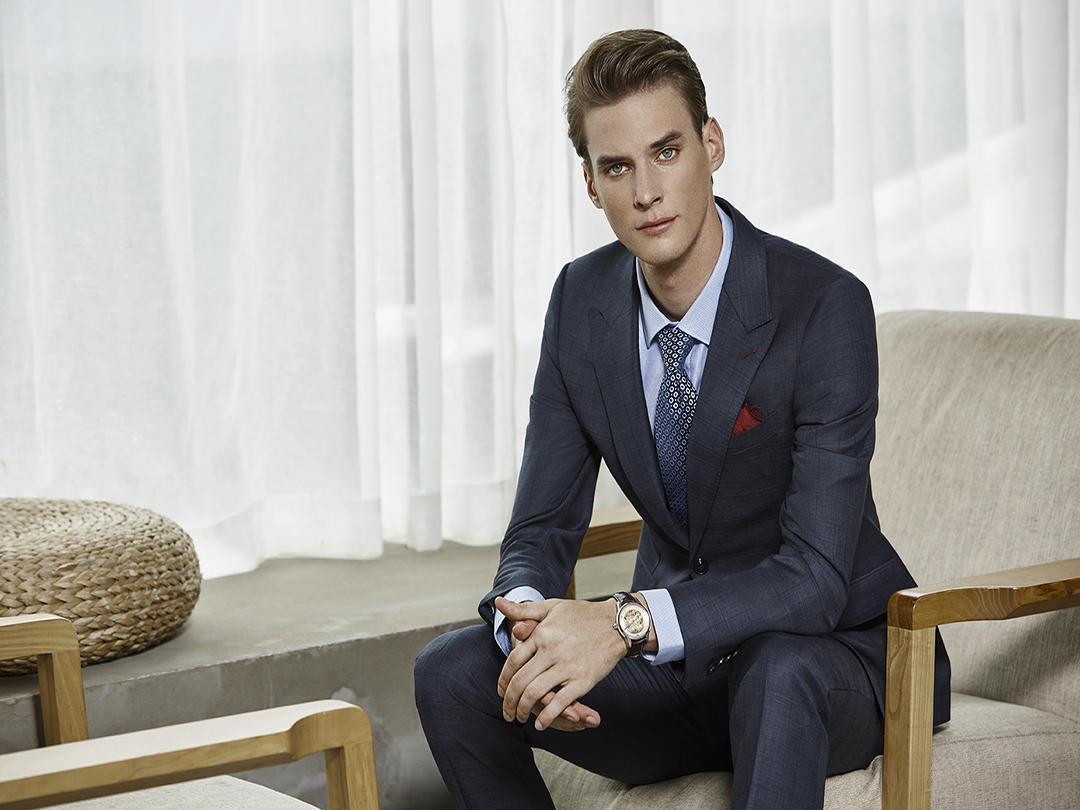 兰亭钜惠——南山全羊毛面料手工高定西装