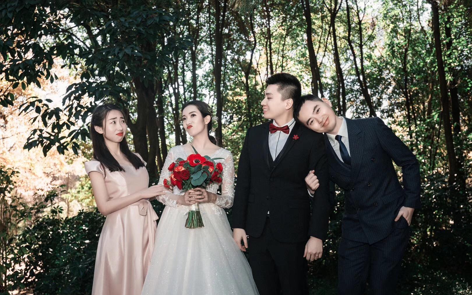 中式婚礼 马来褂 秀禾服 