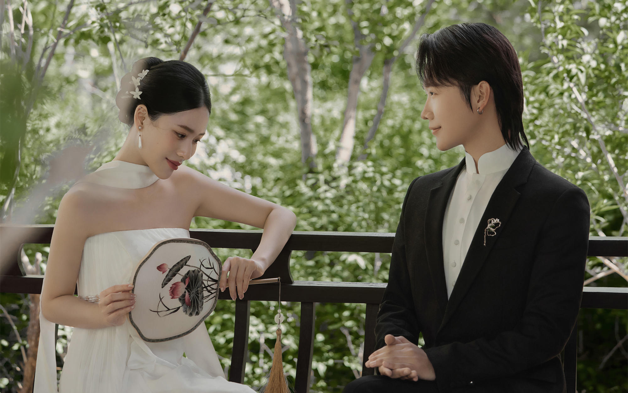入画江南 | 我的新中式园林风婚纱照