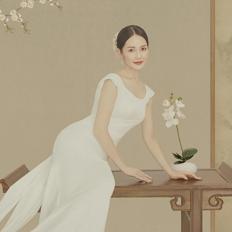 中式工笔画—韶华