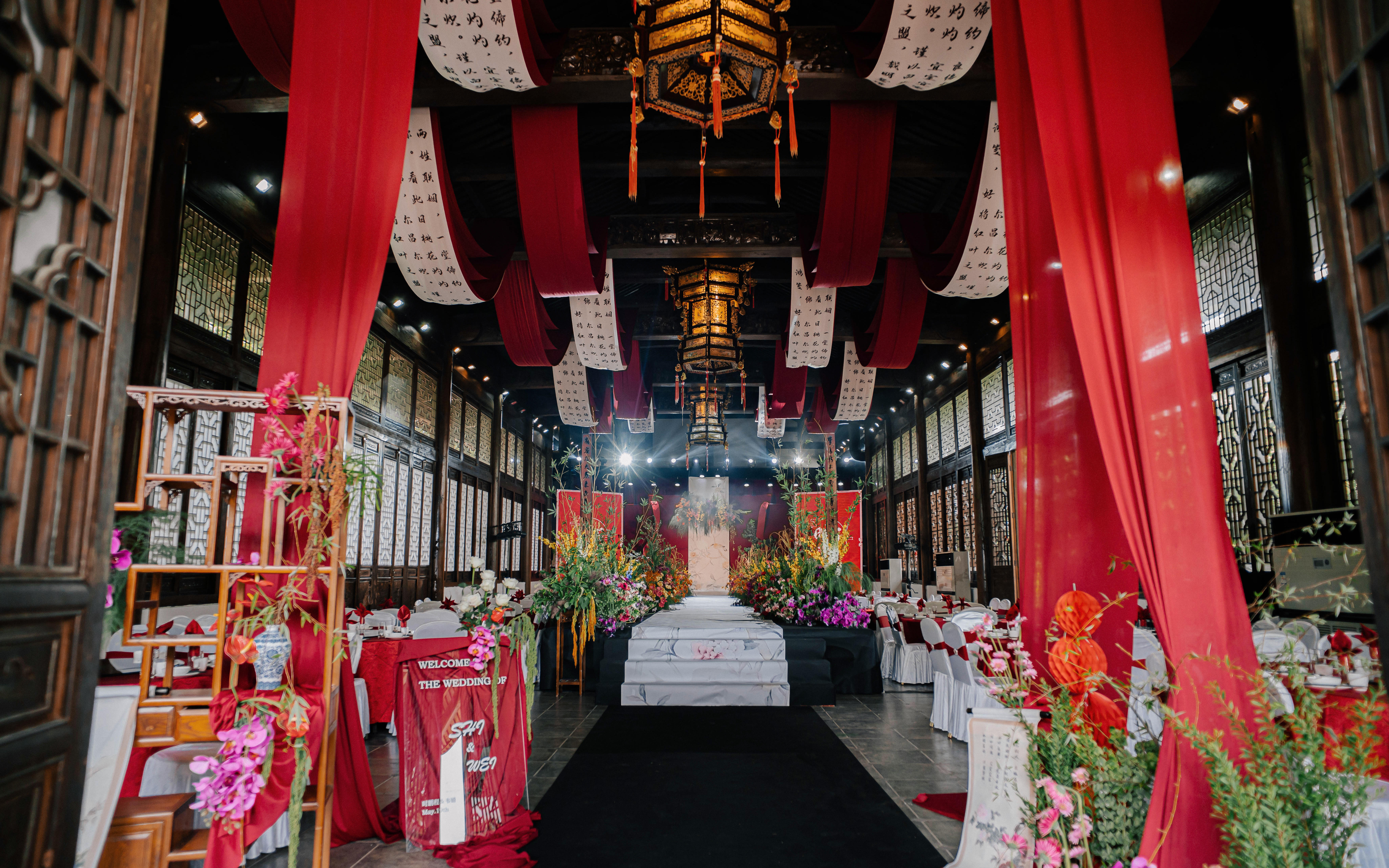 中式建筑婚礼美学|泾县桃花潭