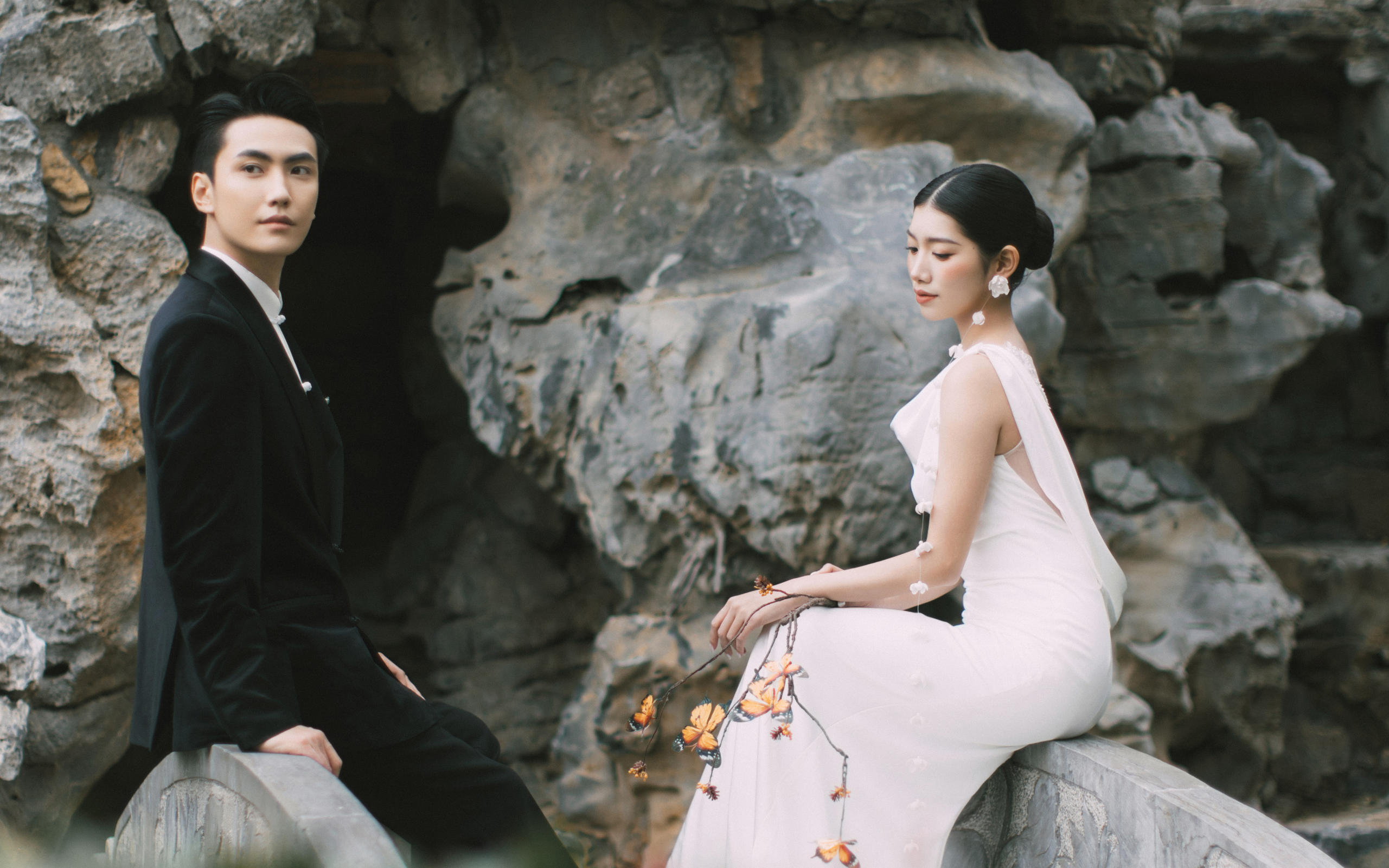 東方美學下的婚紗照??優(yōu)雅高級太浪漫了~