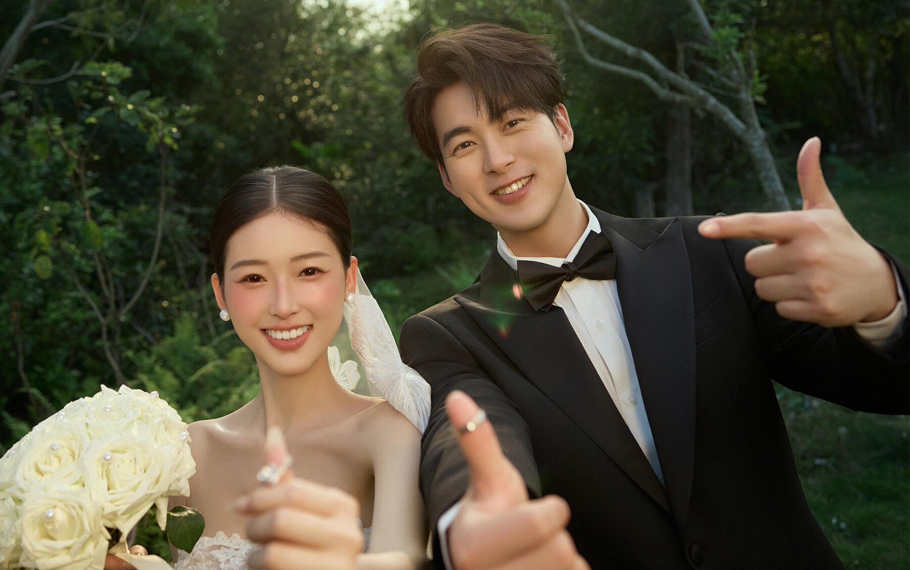 情绪胶片婚纱照自带生命力