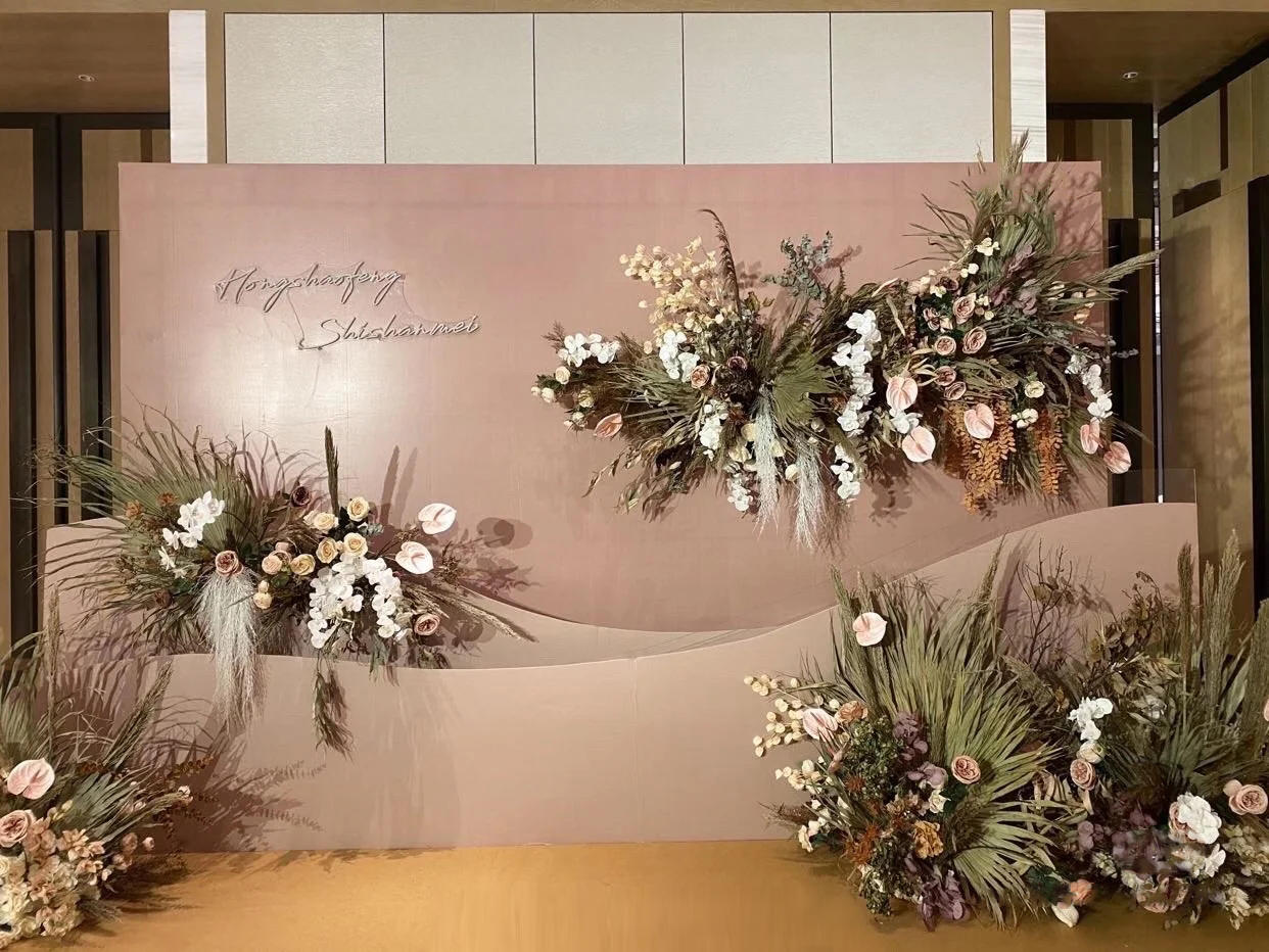 21年最新婚礼西式配色合影区套餐