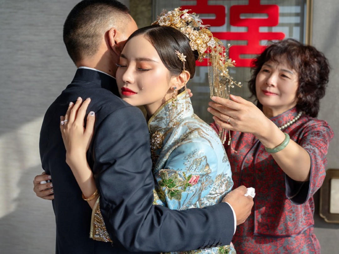 资深档全程跟妆3造型唯美简约妆容+亲友妆