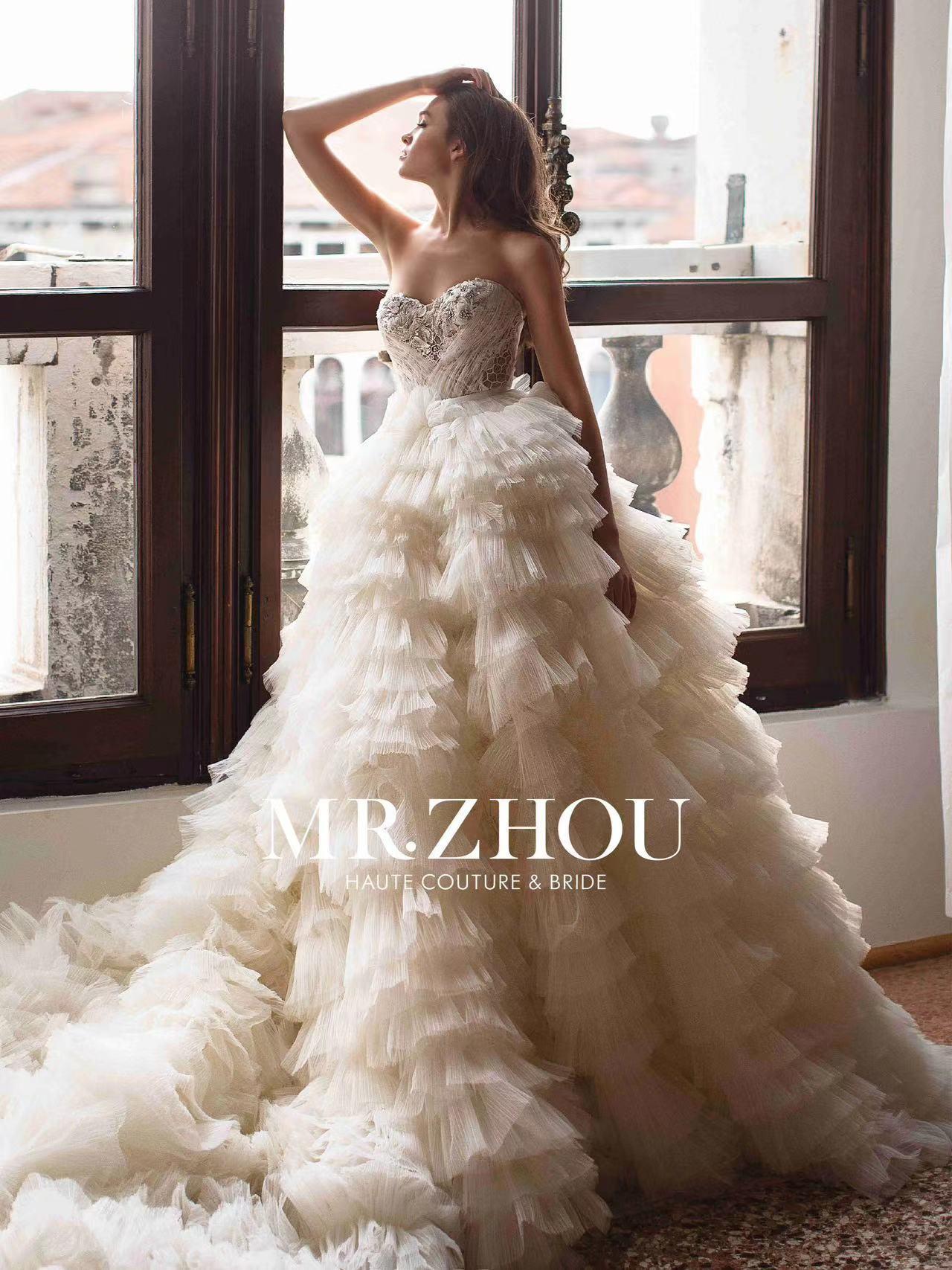 MR.ZHOU设计师系列美纱