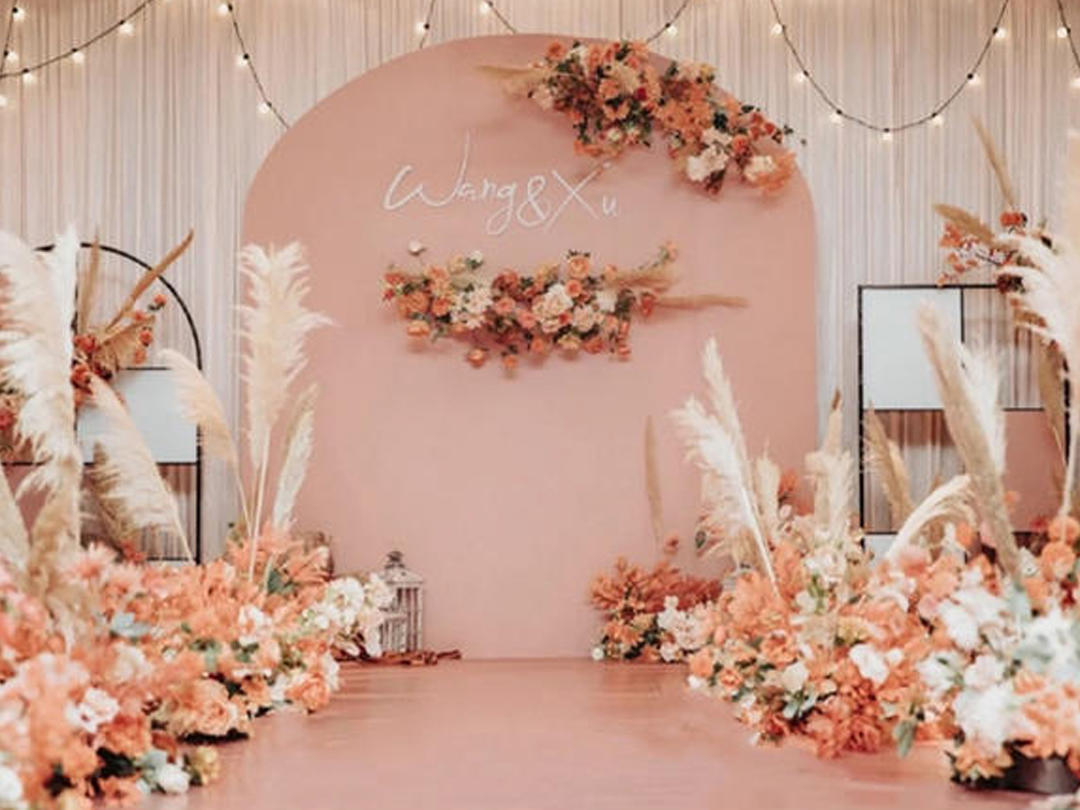 莫兰迪橙 含四大金刚 个性定制套餐