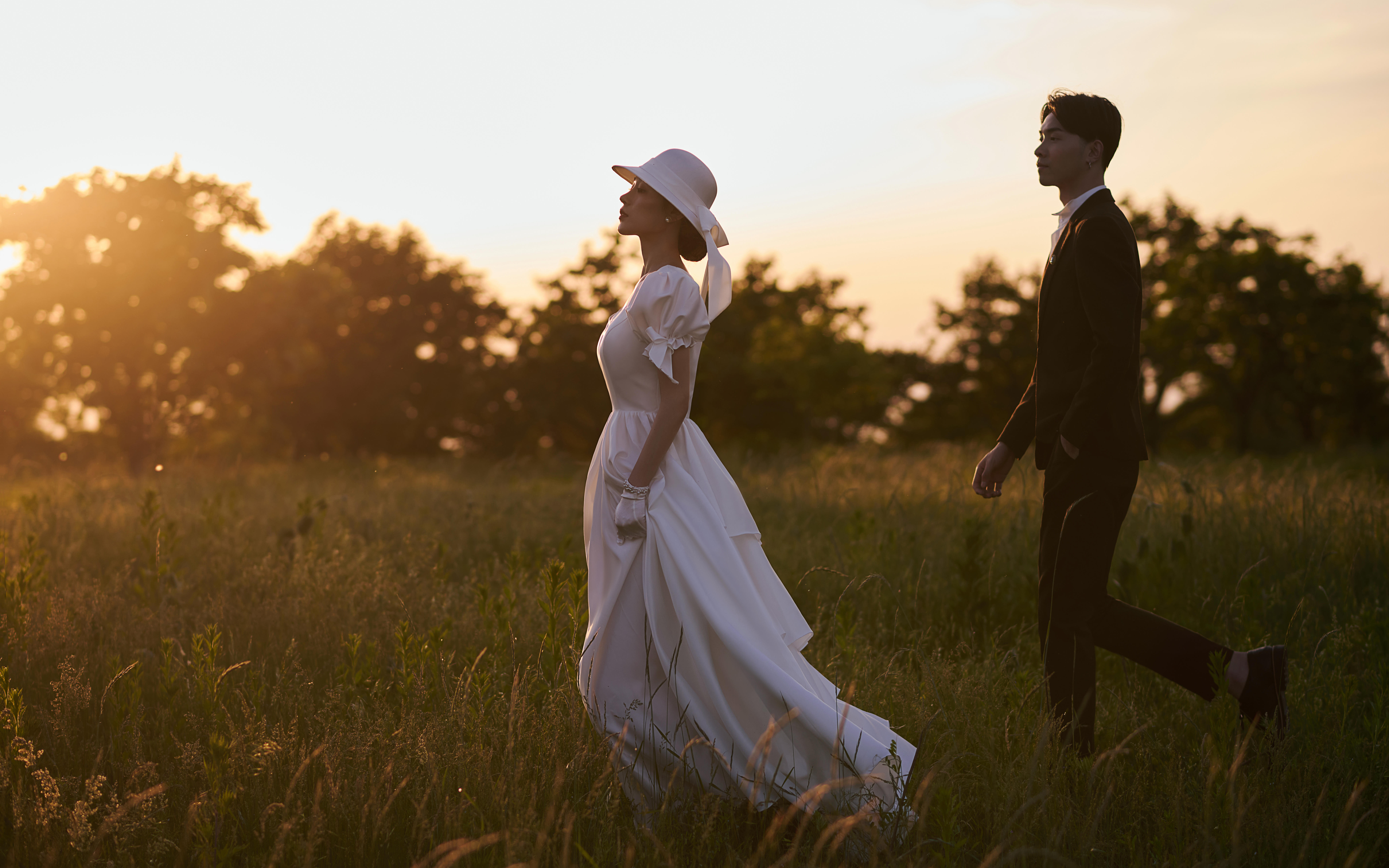 夕阳西下你和我